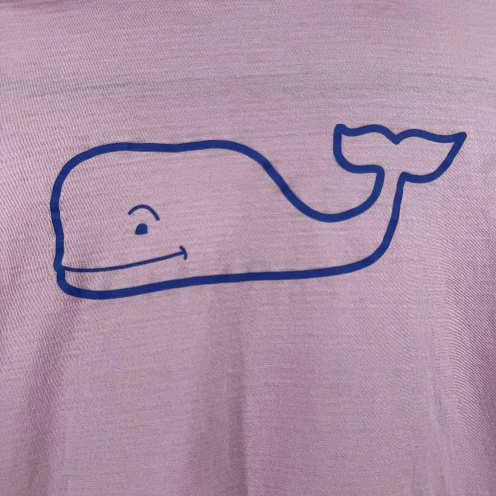 Vineyard Vines Women's Pink Hoodie Long Sleeve Whale Logo Cotton Size M Coastal‎ - Picture 9 of 13